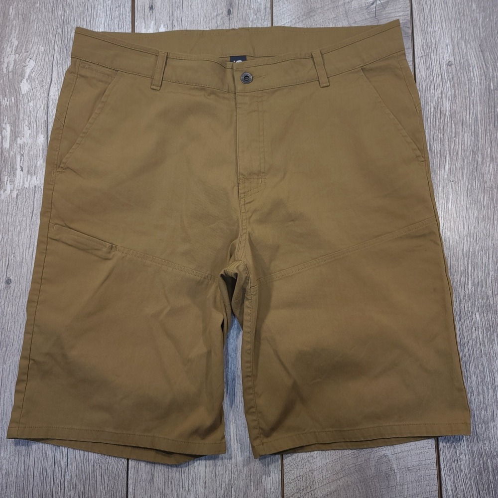 Mountain Hardwear AP Active Shorts Mens 38 Brown Hiking Outdoor Climbing